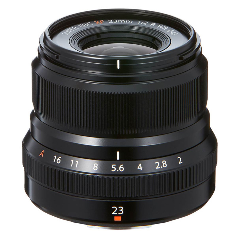 Fujifilm Objectif Fujinon XF 23mm f/2 R WR Noir