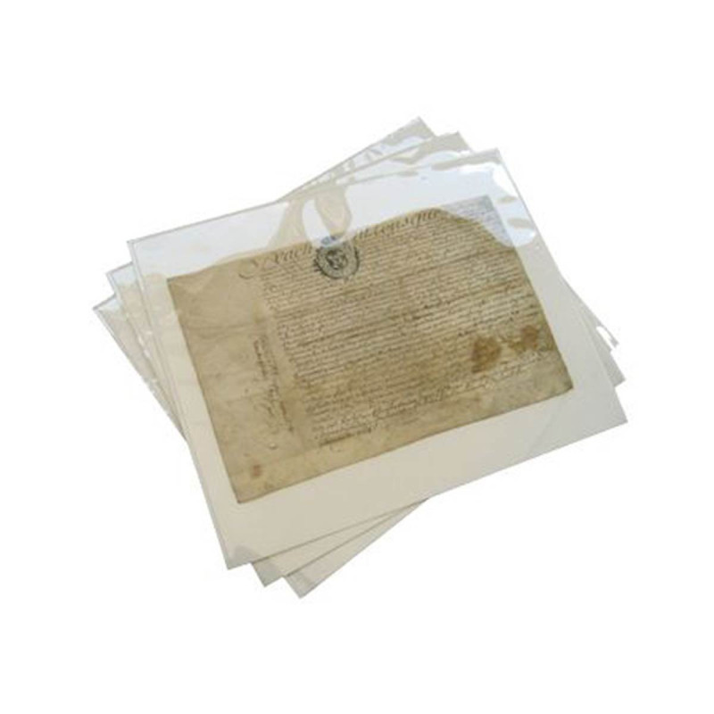 Serc Pochettes Polyester / ouverture 2 côtés 24x30 25P