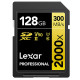 Lexar Carte mémoire SDXC Pro UHS-II 2000x 128GO