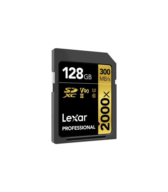 Lexar Carte mémoire SDXC Pro UHS-II 2000x 128GO