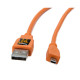 Tethertools Cable USB 2 / Mini-B (4,5m Orange) pour Nikon D750