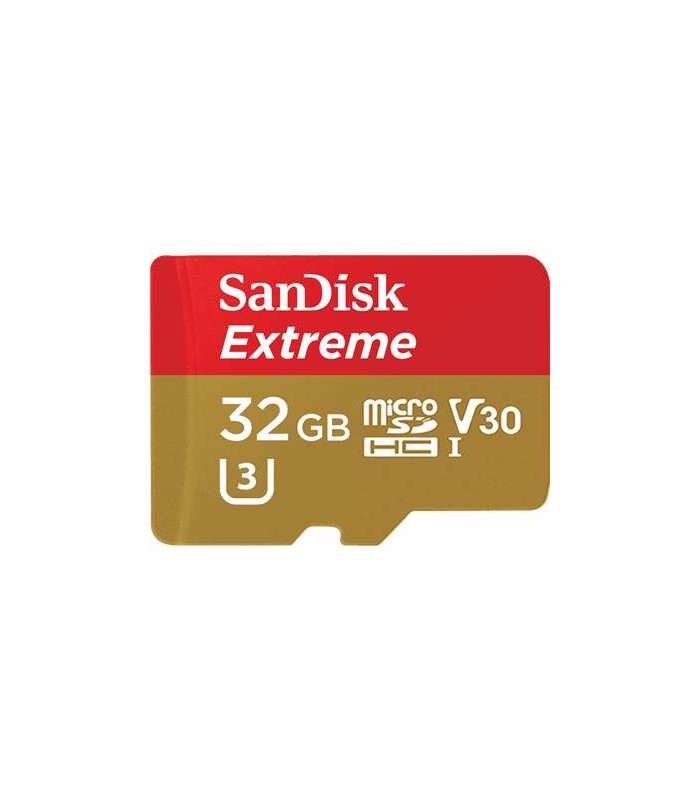 Sandisk Carte Micro SDXC Extreme Camsport (100MB/s) 32GO + Adaptateur