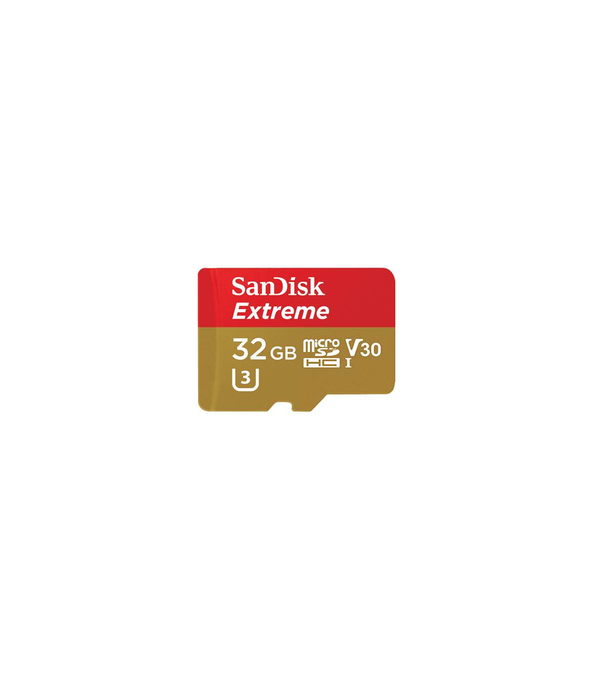 SANDISK SD EXTREME PRO 32GB (jusqu'à 100MB/S en lecture et 90MB/S