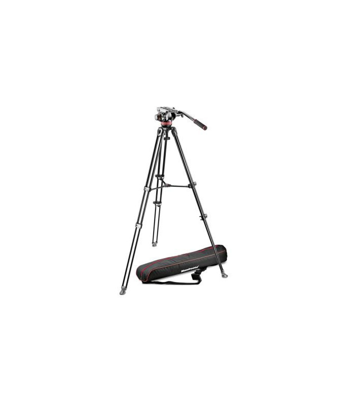 Manfrotto Kit Trépied MVT502AM + Rotule vidéo 502 + sac