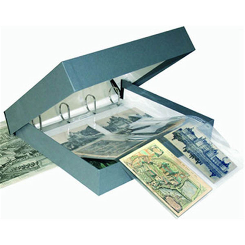 Atlantis Boîte avec anneaux Lilliput type légère grise (sans acide)