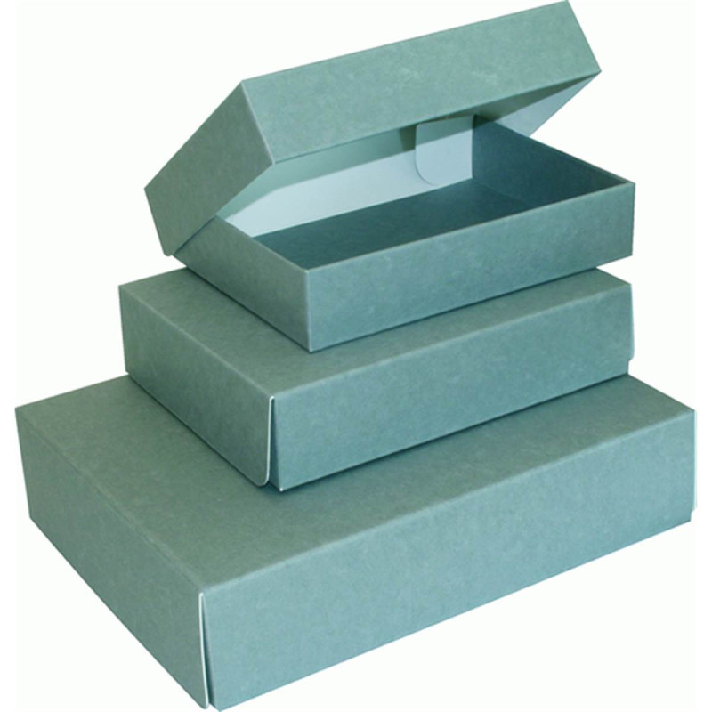 Atlantis Boîte d\'archive grise à plier 30x40 (sans acide)