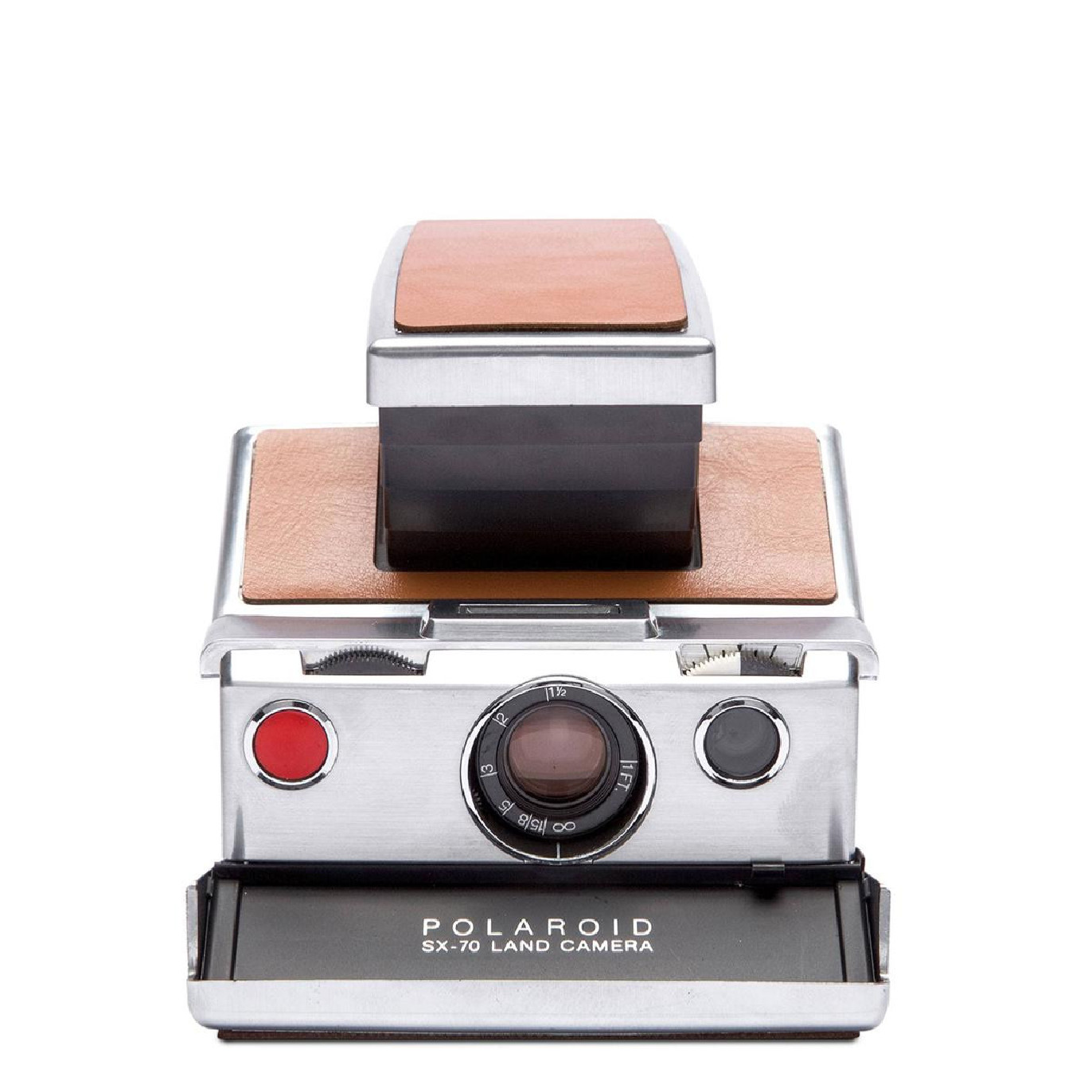 Polaroid Appareil Instantané SX70 Silver / Brown - Prophot