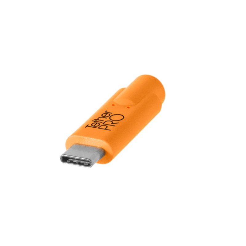Tethertools Câble TetherPro USB-C vers USB 3.0 Micro-B Orange 4,6m