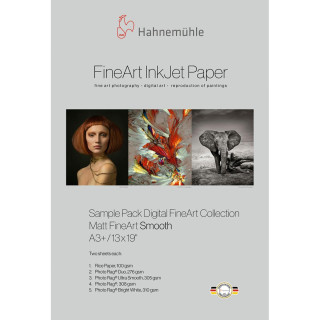 Hahnemühle Pochette Test Mat Fine Art Smooth A3+