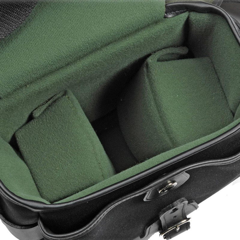 Billingham Sac d’épaule Hadley Digital Noir / Cuir Noir