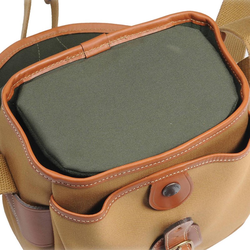 Billingham Sac d’épaule Hadley Digital Kaki / Cuir Beige