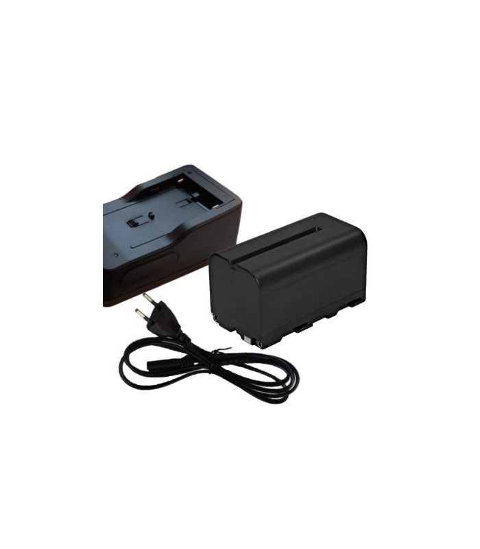 Cineroid Kit Chargeur & Batterie type Sony NP-F750