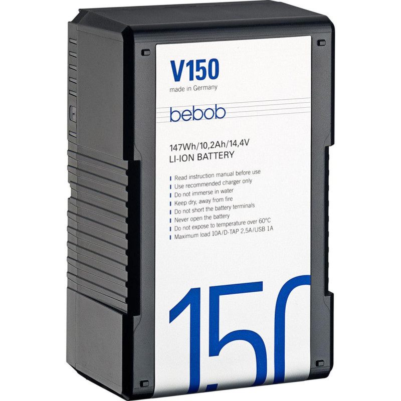 Bebob Batterie V150 Li-Ion V-Mount 14.4V / 147Wh