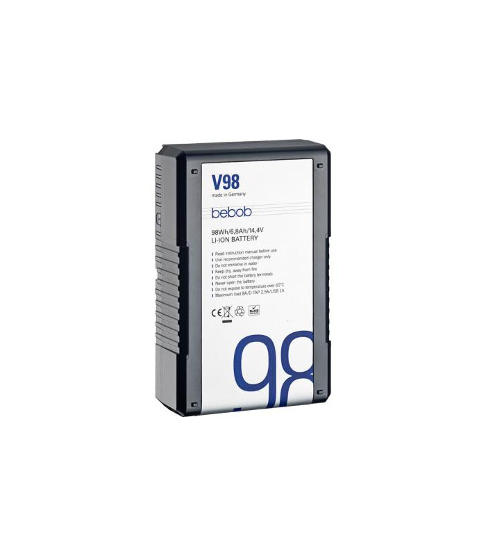 Bebob Batterie V98 Li-Ion V-Mount 14.4V / 98Wh