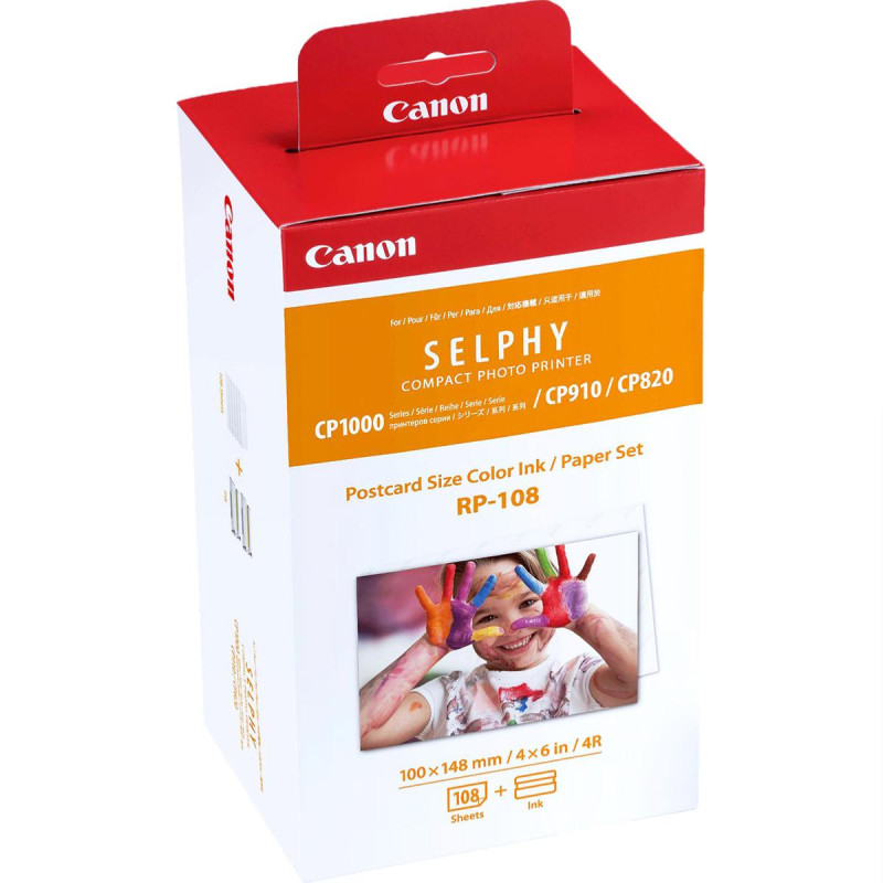Canon kit d\'impression RP-108 10x15 pour CP1300