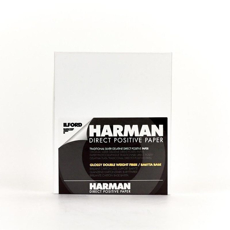 Ilford Harmann Papier Positif Direct 10,2 x 12,7cm 25f