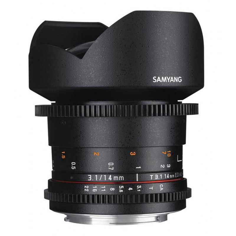 Samyang Objectif 14 mm T3.1 VDSLR II Sony E