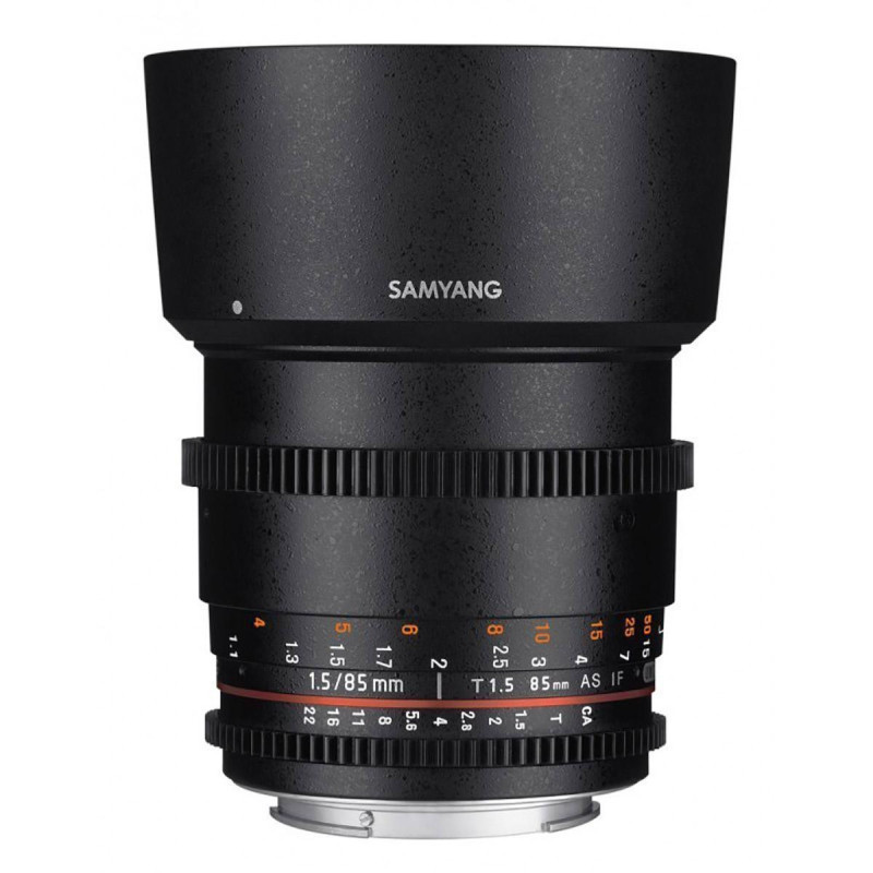 Samyang Objectif 85 mm T1.5 VDSLR II Sony E
