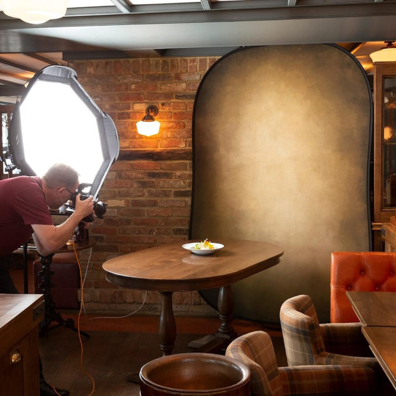 Manfrotto Fond pliable 1,50 x 2,10m Vintage Tabac / Olive