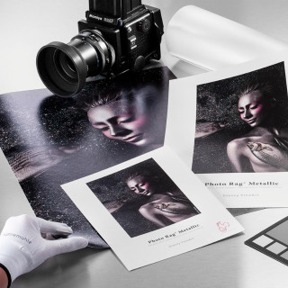 Hahnemühle Photorag Metallic 340g  Rouleau 36\" x 12m