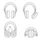 Audio-Technica Casque de monitoring ATH-M50X  Noir