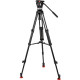 Sachtler Kit Trépied Aluminium avec Tête Fluide ACE XL