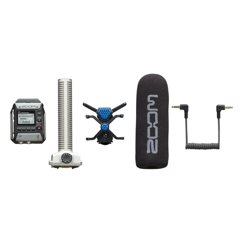 Zoom F1-SP  Enregistreur de terrain 2 pistes avec Micro Canon