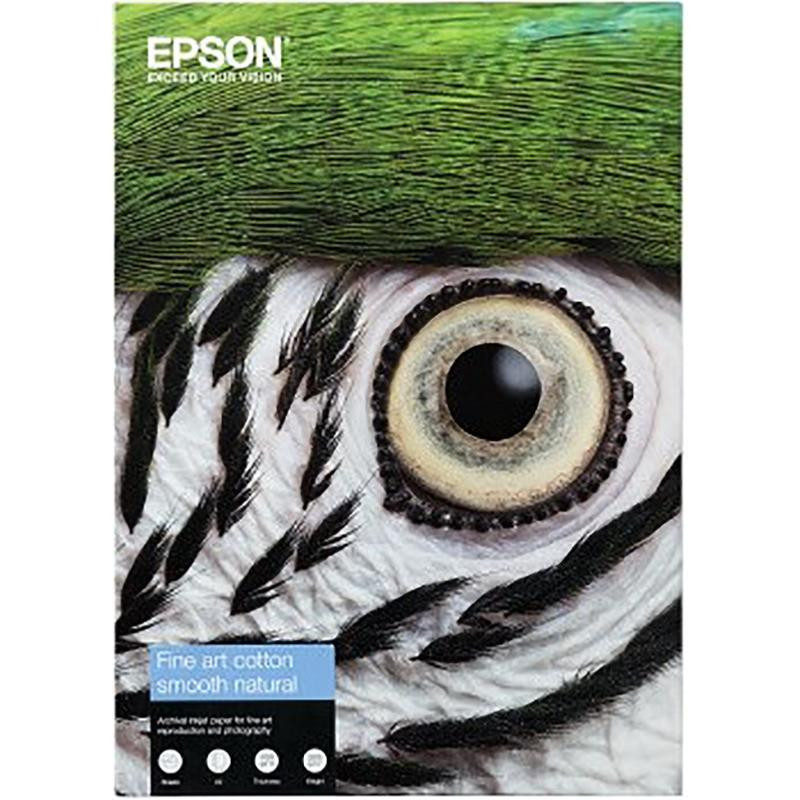 Epson Papier Fine Art Cotton Smooth Natural Rlx 64\"x15m 300g