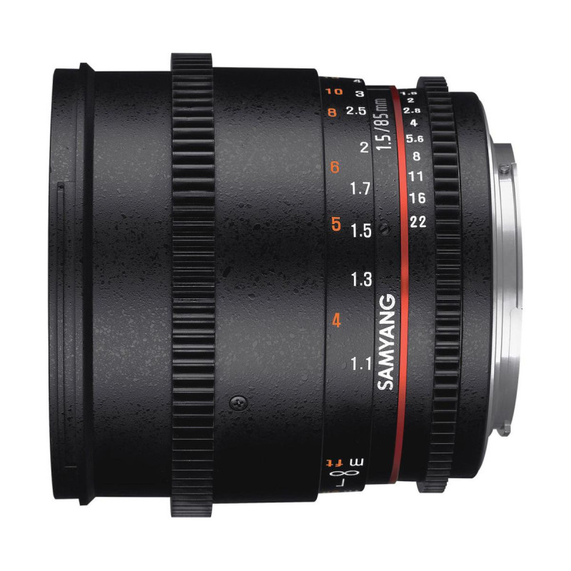 Samyang Objectif 85mm T1.5 VDSLR II Canon