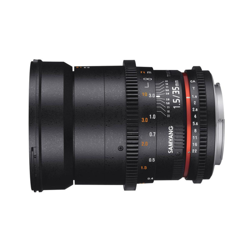 Samyang Objectif 35mm T1.5 VDSLR II Canon
