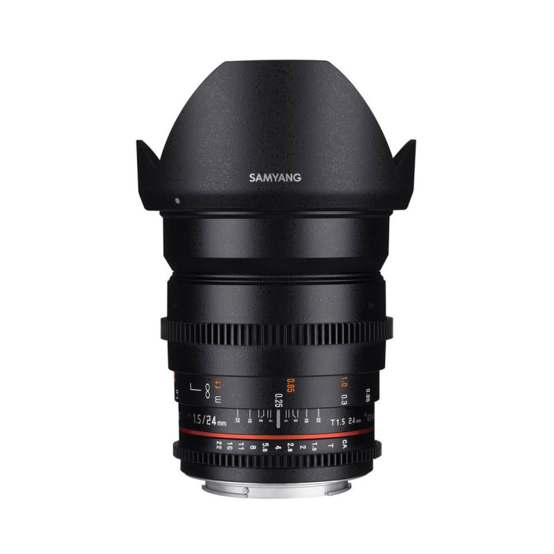 Samyang Objectif 24mm T1.5 VDSLR II Canon