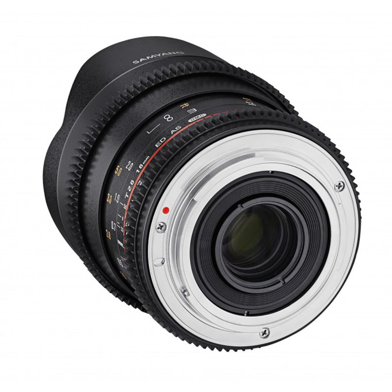 Samyang Objectif 16mm T2.6 VDSLR Canon