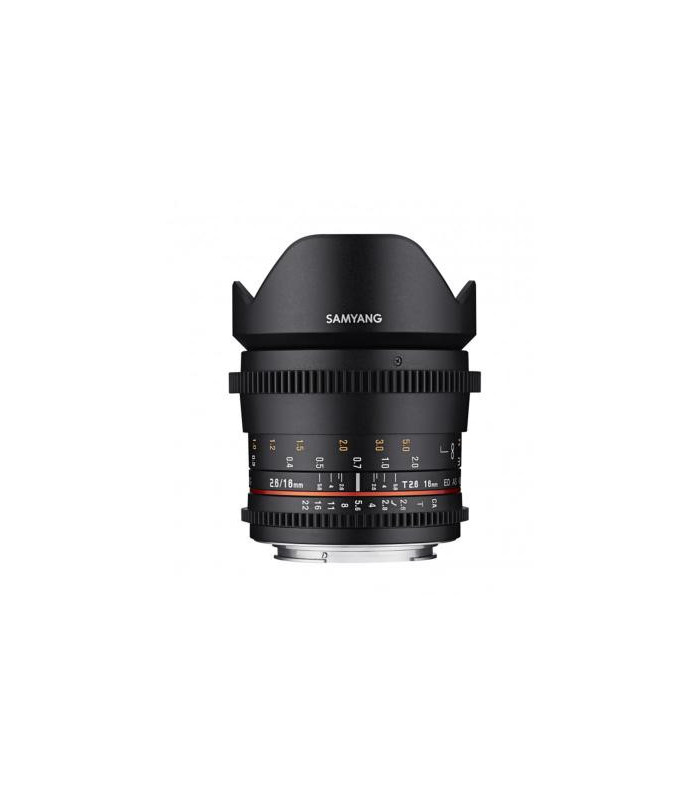 Samyang Objectif 16mm T2.6 VDSLR Canon