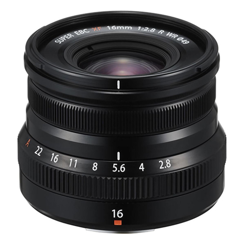 Fujifilm Objectif Fujinon XF 16mm f/2.8 R WR noir