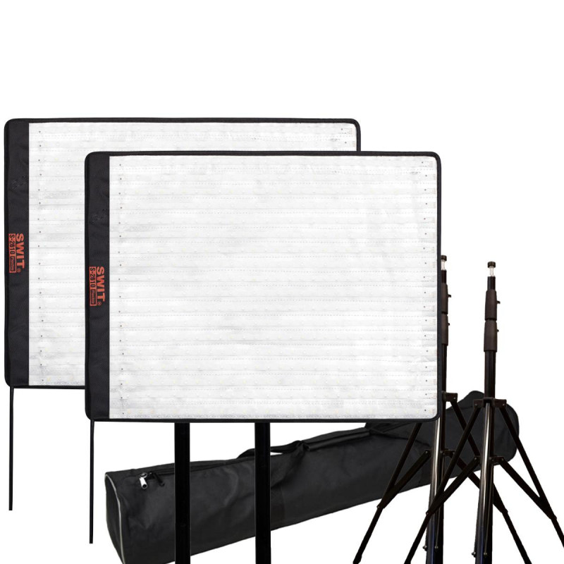 Swit Kit 2 Panneaux LED Flexibles 60x46cm Bicolore S-2610