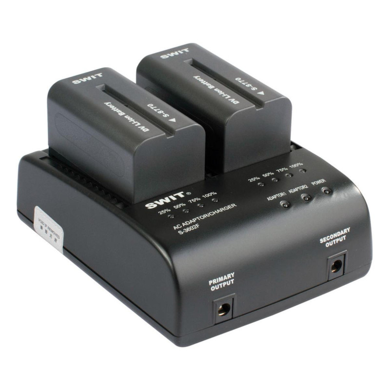 Swit Chargeur Double pour batterie Type Sony NP-F