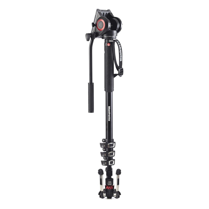 Manfrotto Monopode Vidéo Xpro MVXPRO500 avec Rotule MVH500AH