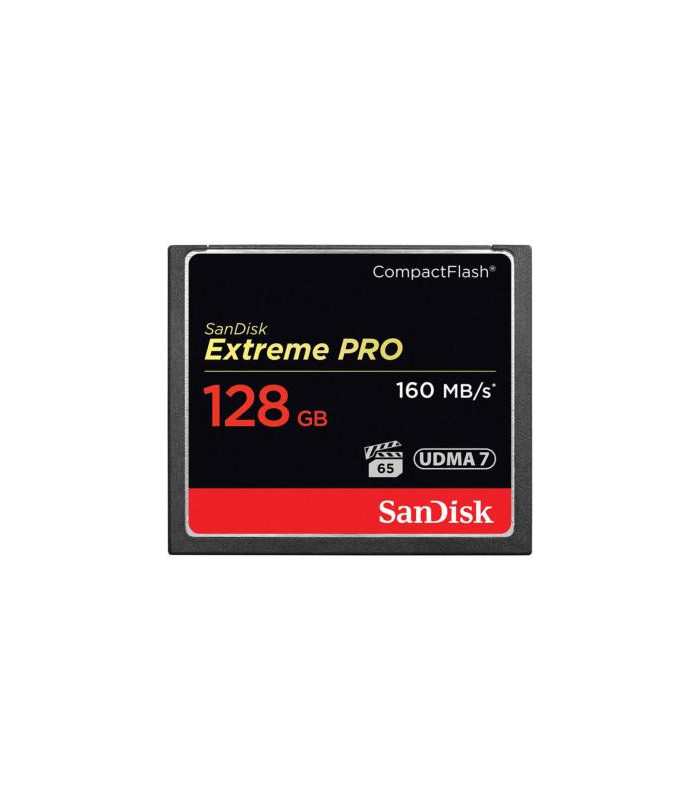 Sandisk carte Compact Flash Extreme Pro (160MO/S) 128GO