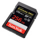 Sandisk Carte Mémoire SDXC UHS-I Extreme Pro 256GB 170Mo/s C10 U3 V30
