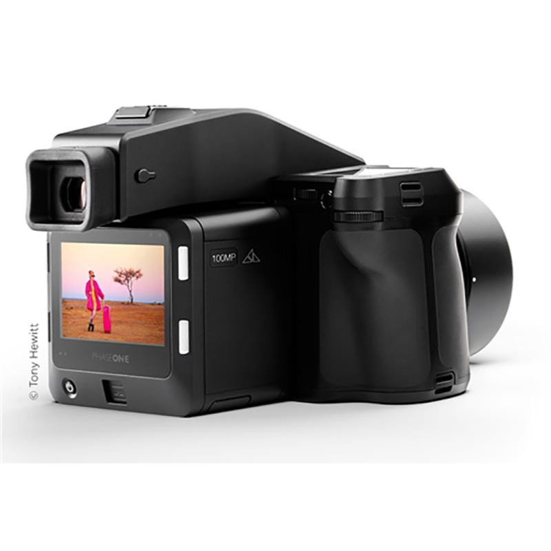 Kit Phase One IQ3 100MP Trichromatic REFURB XF Camera 80mm Blue Ring