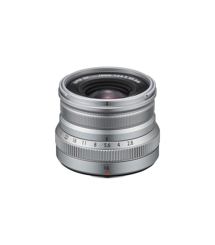 Fujifilm Objectif Fujinon XF 16mm f/2.8 R WR - Silver