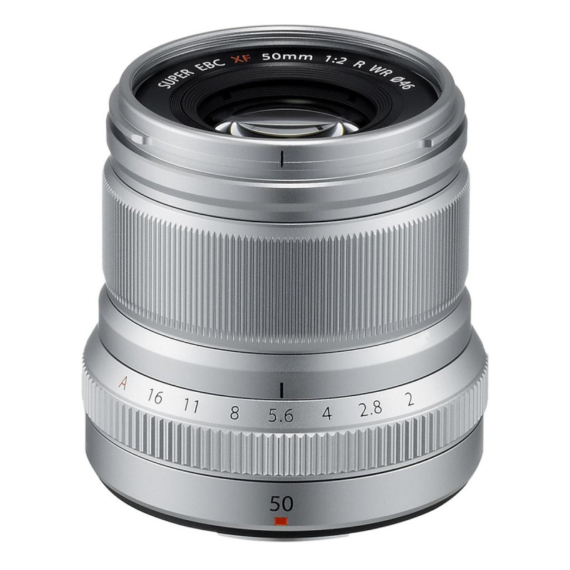 Fujifilm Objectif Fujinon XF 50mm f/2 R WR - Silver