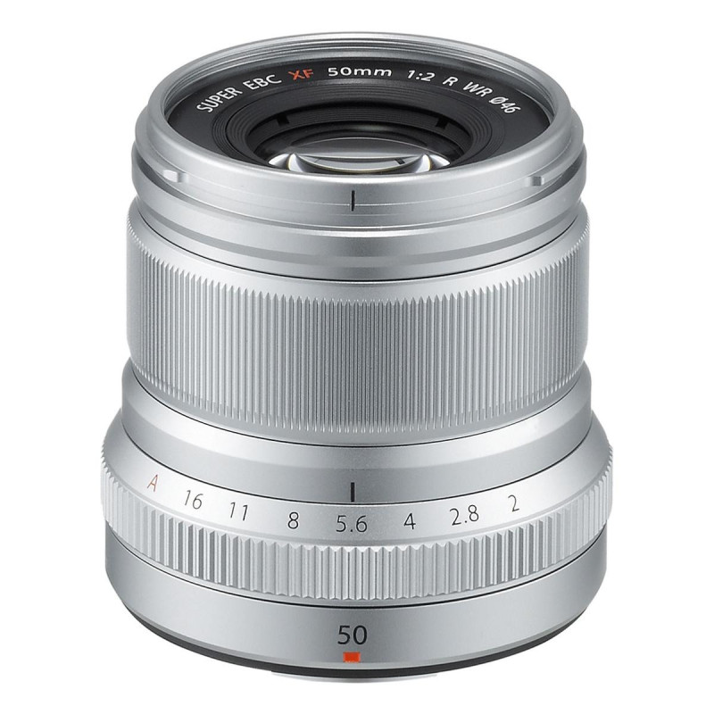 Fujifilm Objectif Fujinon XF 50mm f/2 R WR - Silver