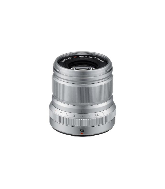Fujifilm Objectif Fujinon XF 50mm f/2 R WR - Silver