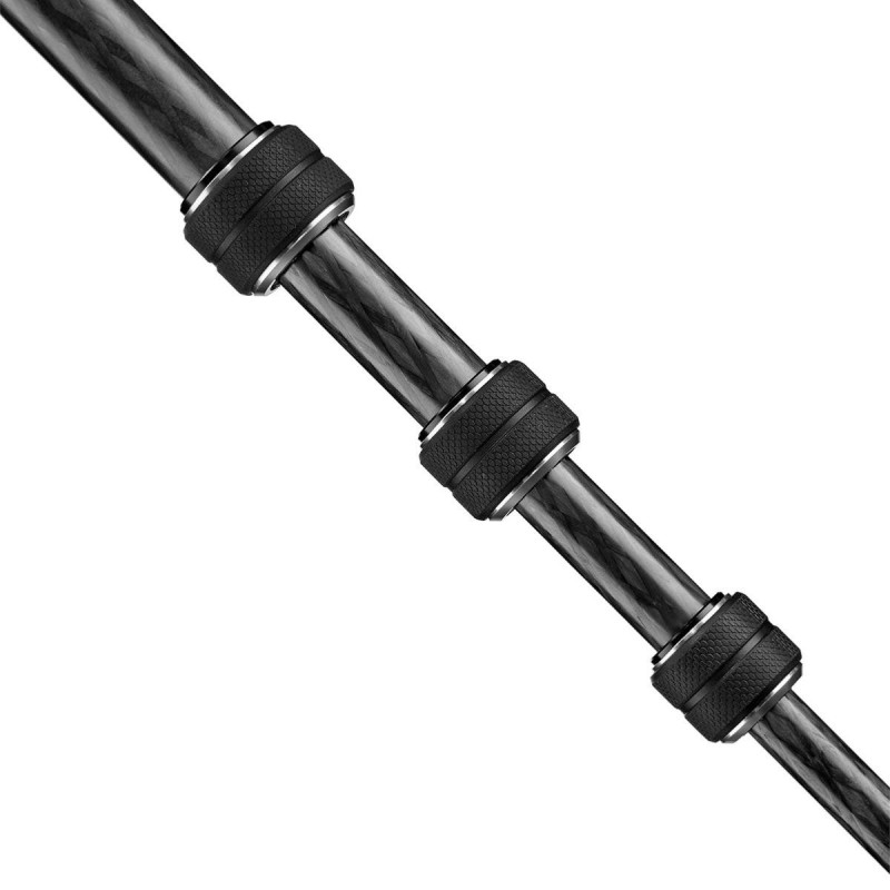 Manfrotto Kit Trépied Befree Advanced Carbone noir avec Rotule 494