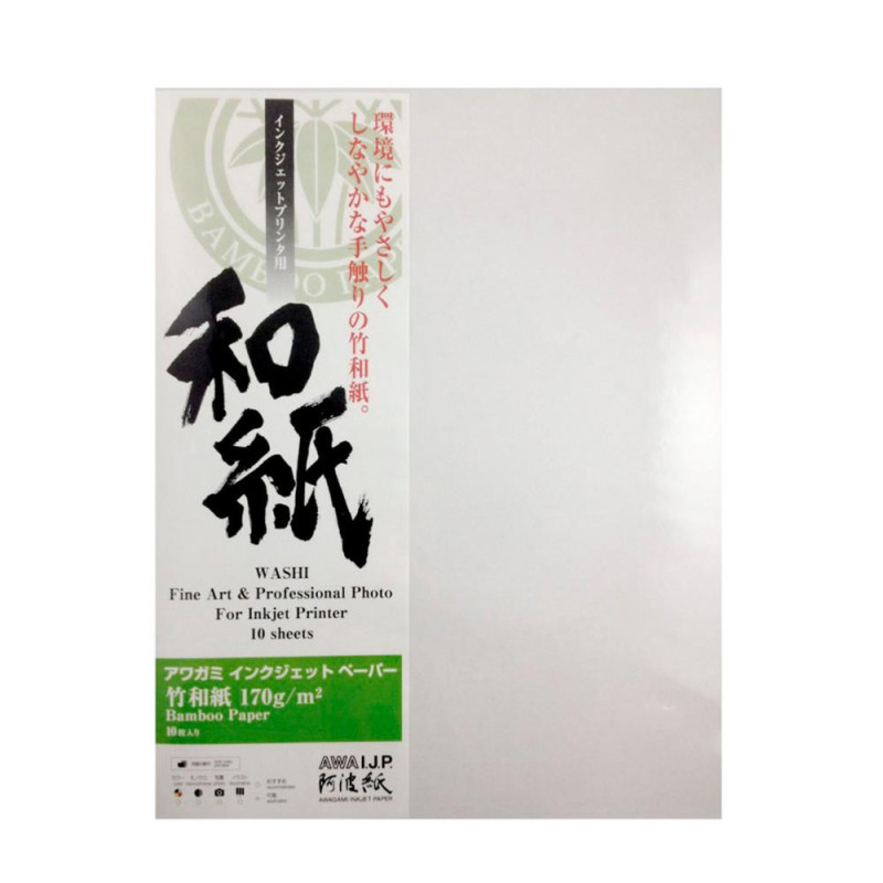Awagami Papier Bamboo 170g A3+ 10f