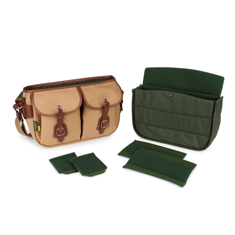 Billingham Sac d\'épaule Hadley Pro 2020 Toile Kaki - Cuir Fauve