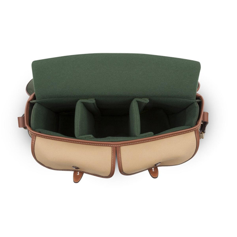 Billingham Sac d\'épaule Hadley Pro 2020 Toile Kaki - Cuir Fauve