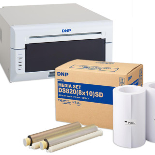 DNP Pack Imprimante DS820 avec 1 Kit d\'impression 20x30cm