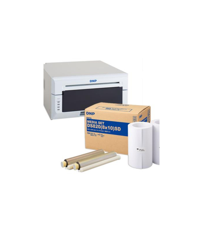 DNP Pack Imprimante DS820 avec 1 Kit d\'impression 20x30cm